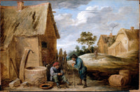 A Peasant Eating Mussels by David Teniers The Younger