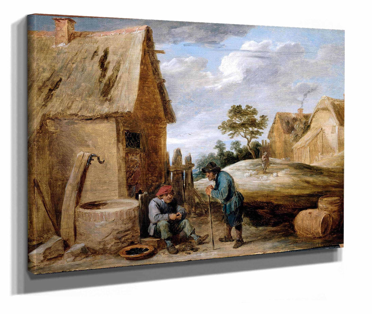 A Peasant Eating Mussels by David Teniers The Younger