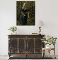 A Peasant Woman With A Stick by Richard Nicolaus Roland Holst