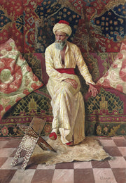 A Pensive Elder by Rudolf Ernst