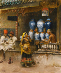 A Perfumers Shop Bombay by Edwin Lord Weeks