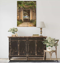 A Pergola Italy by Christoffer Wilhelm Eckersberg