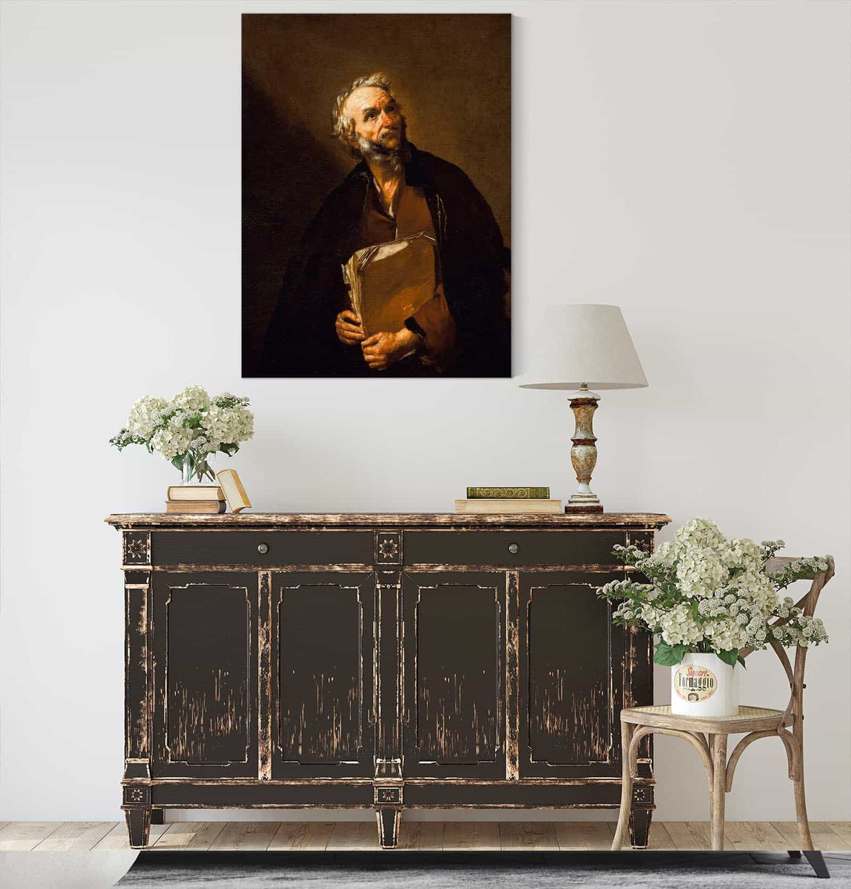 A Philosopher by Jusepe De Ribera