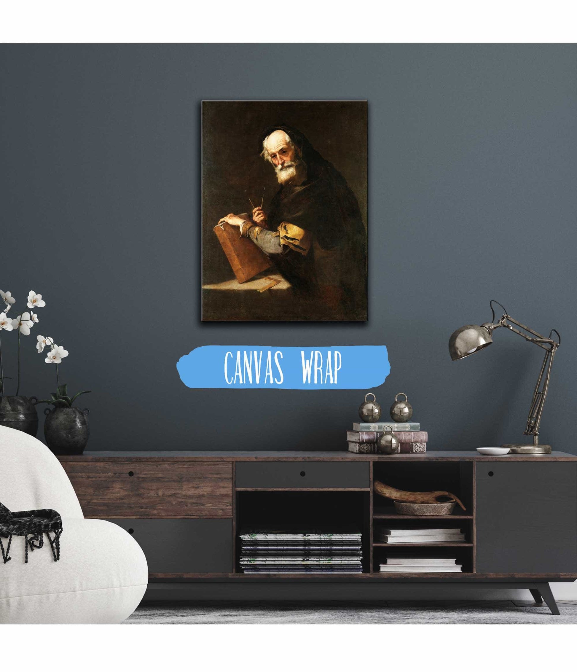 A Philosopher Presumed To Be Archimedes by Jusepe De Ribera