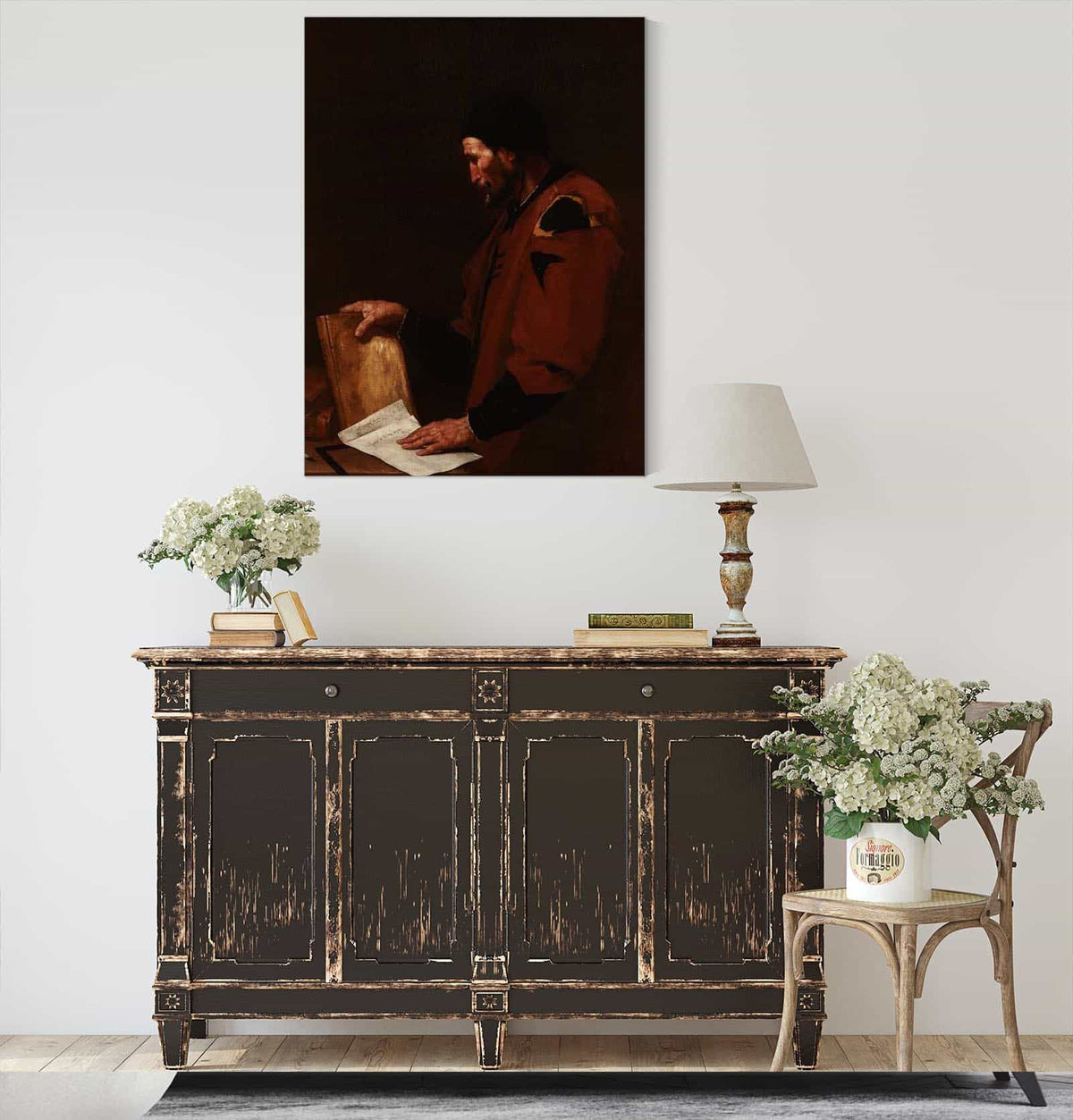 A Philosopher Probably Euclid by Jusepe De Ribera