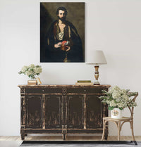 A Philosopher With A Wine Flask by Jusepe De Ribera