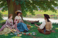 A Picnic Party by Edmund Blair Leighton