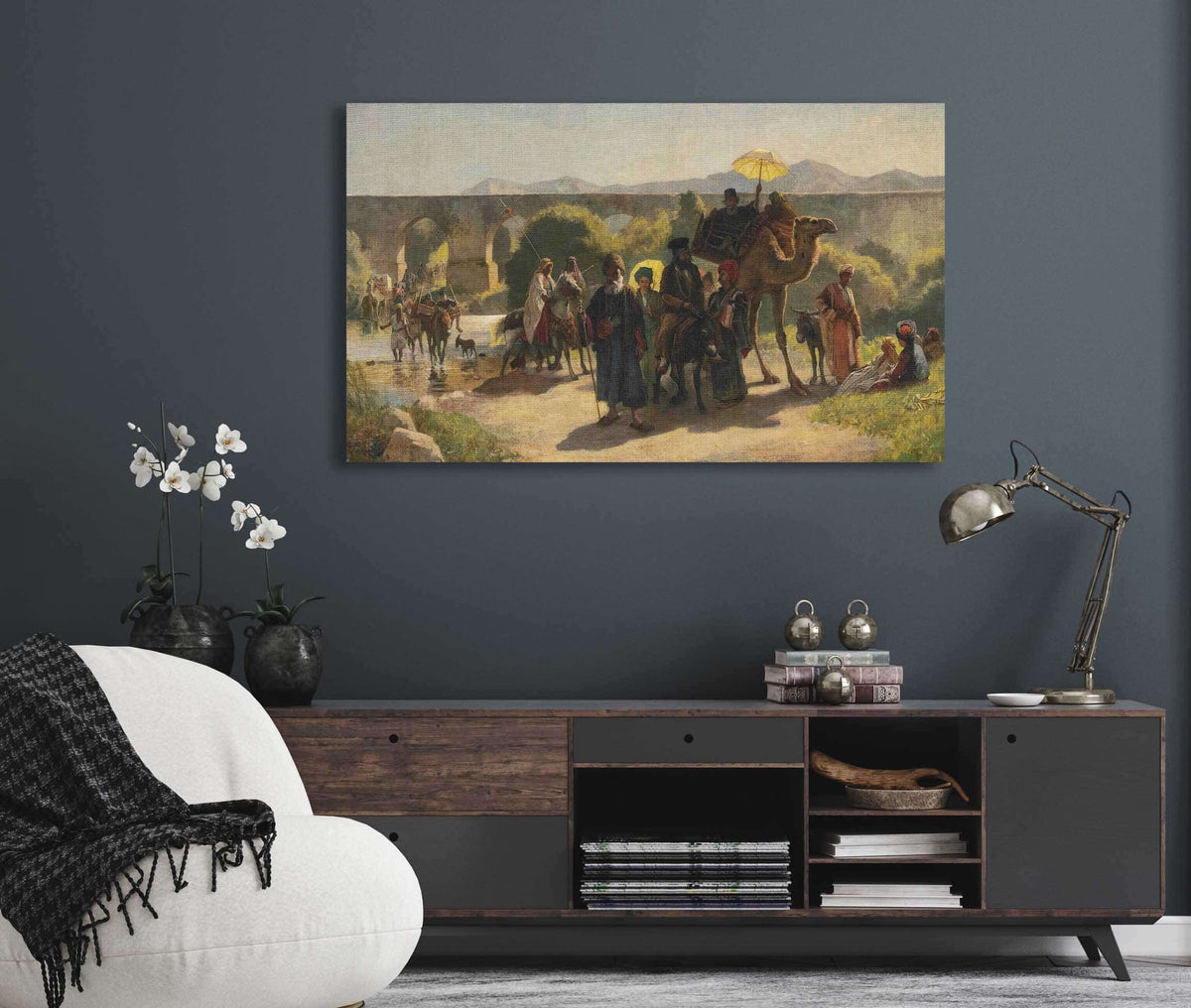 A Pilgrimage To The Jordan At The Greek Easter by Edwin Lord Weeks