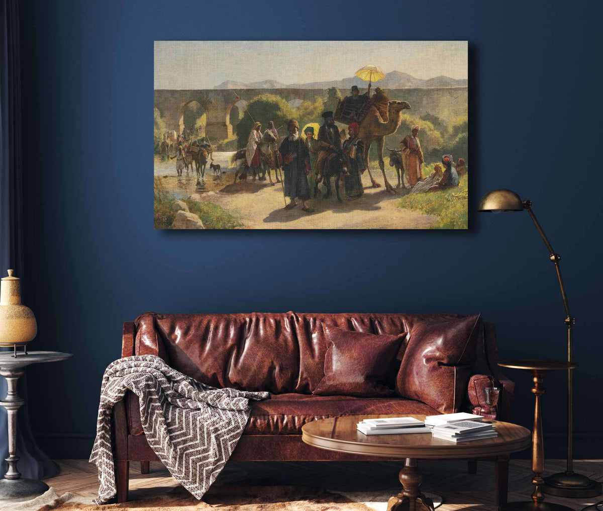 A Pilgrimage To The Jordan At The Greek Easter by Edwin Lord Weeks