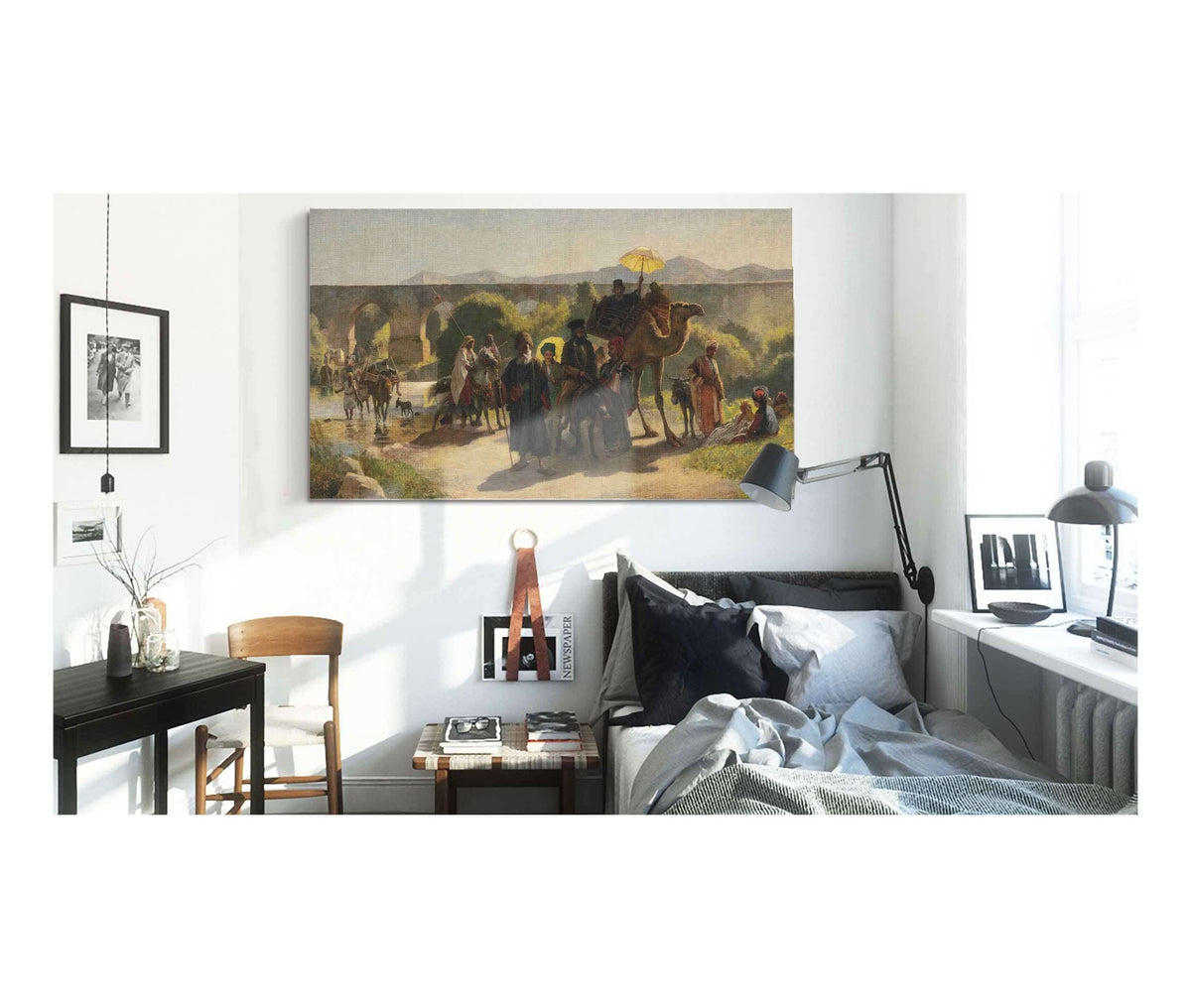 A Pilgrimage To The Jordan At The Greek Easter by Edwin Lord Weeks