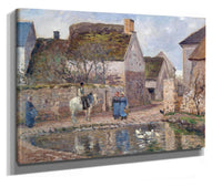 A Pond In Ennery by Camille Pissarro