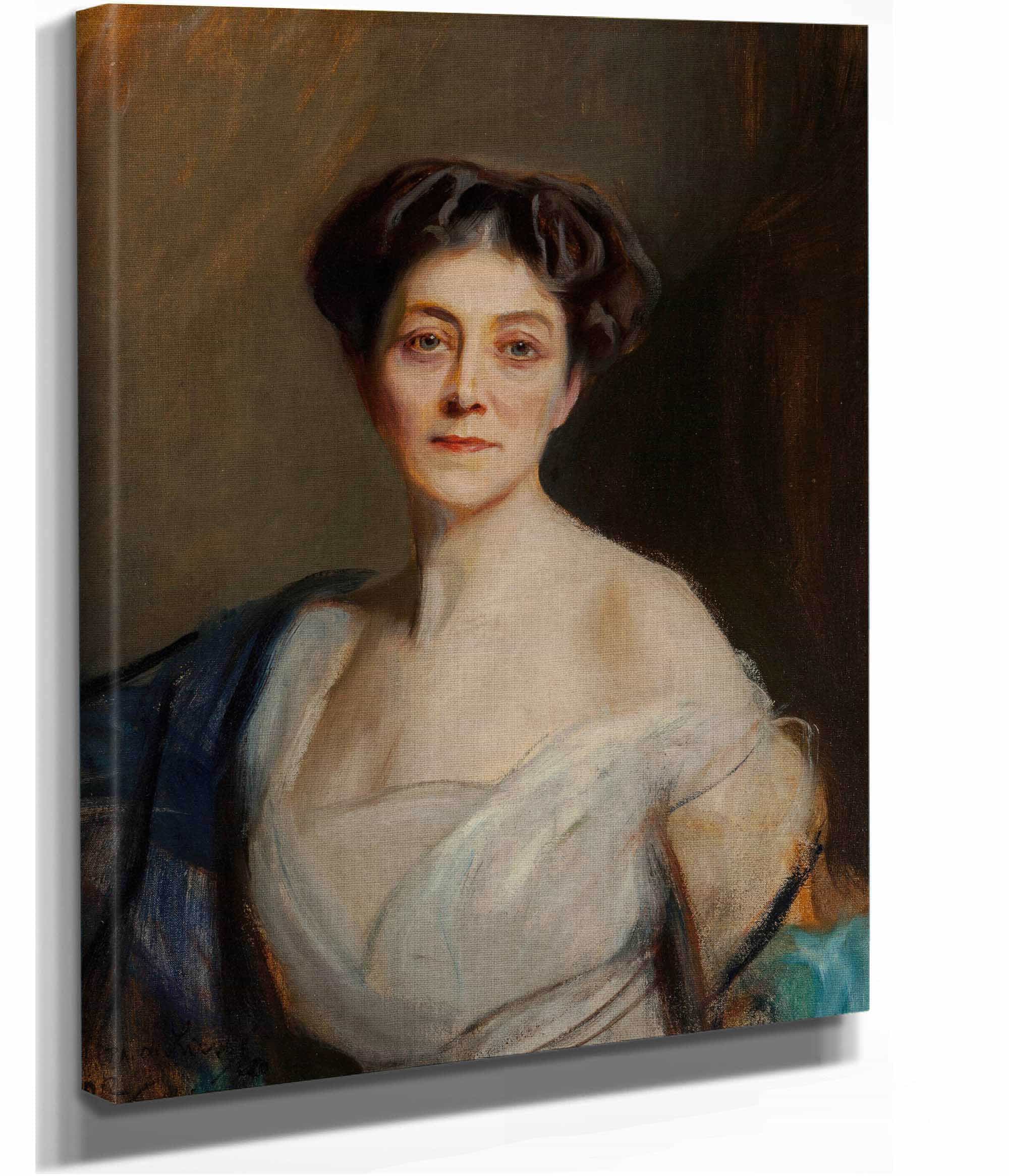 A Portrait Of Caroline Lambart Countess Of Cavan by Philip Alexius De Laszlo