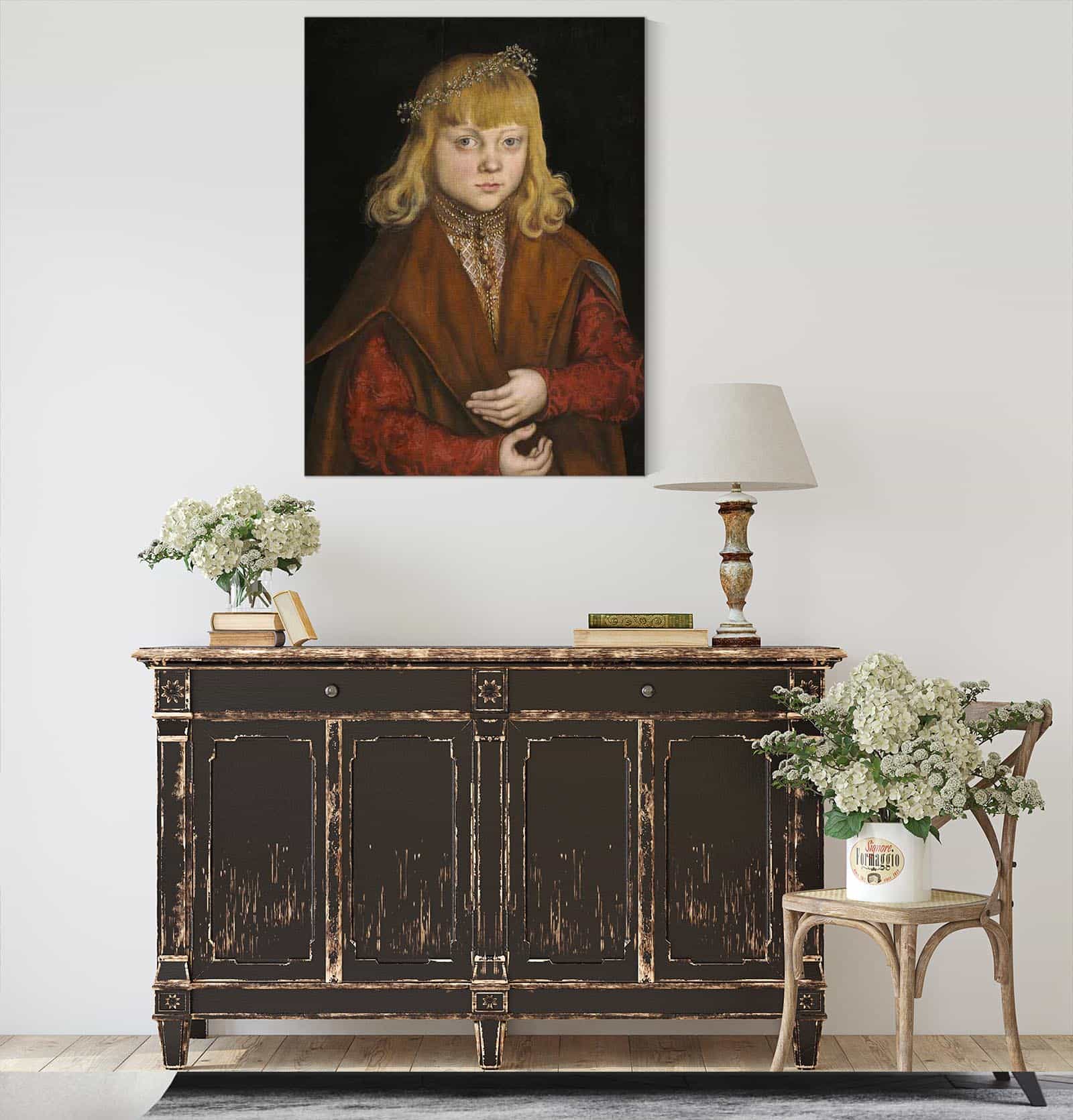 A Prince Of Saxony by Lucas Cranach The Elder