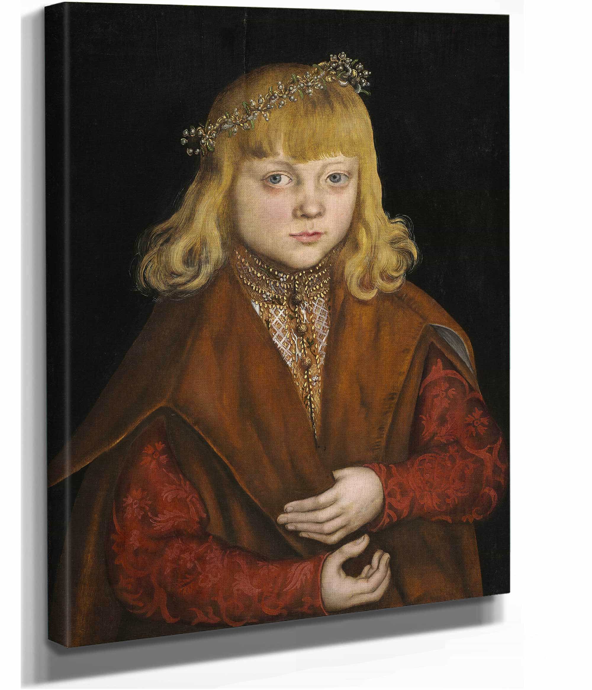 A Prince Of Saxony by Lucas Cranach The Elder