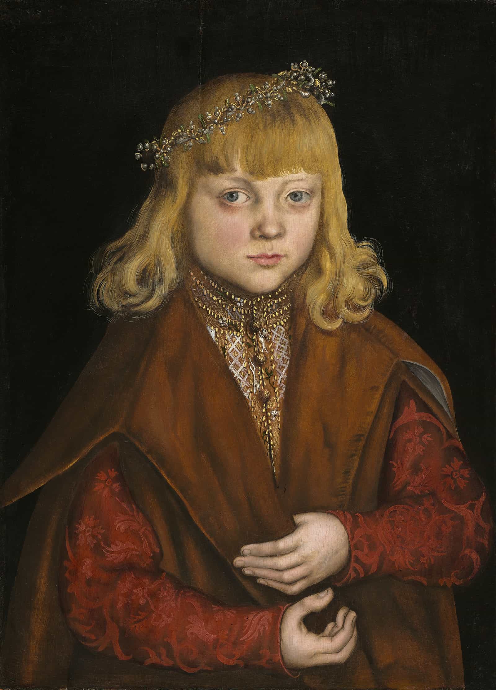 A Prince Of Saxony by Lucas Cranach The Elder