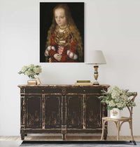 A Princess Of Saxony by Lucas Cranach The Elder