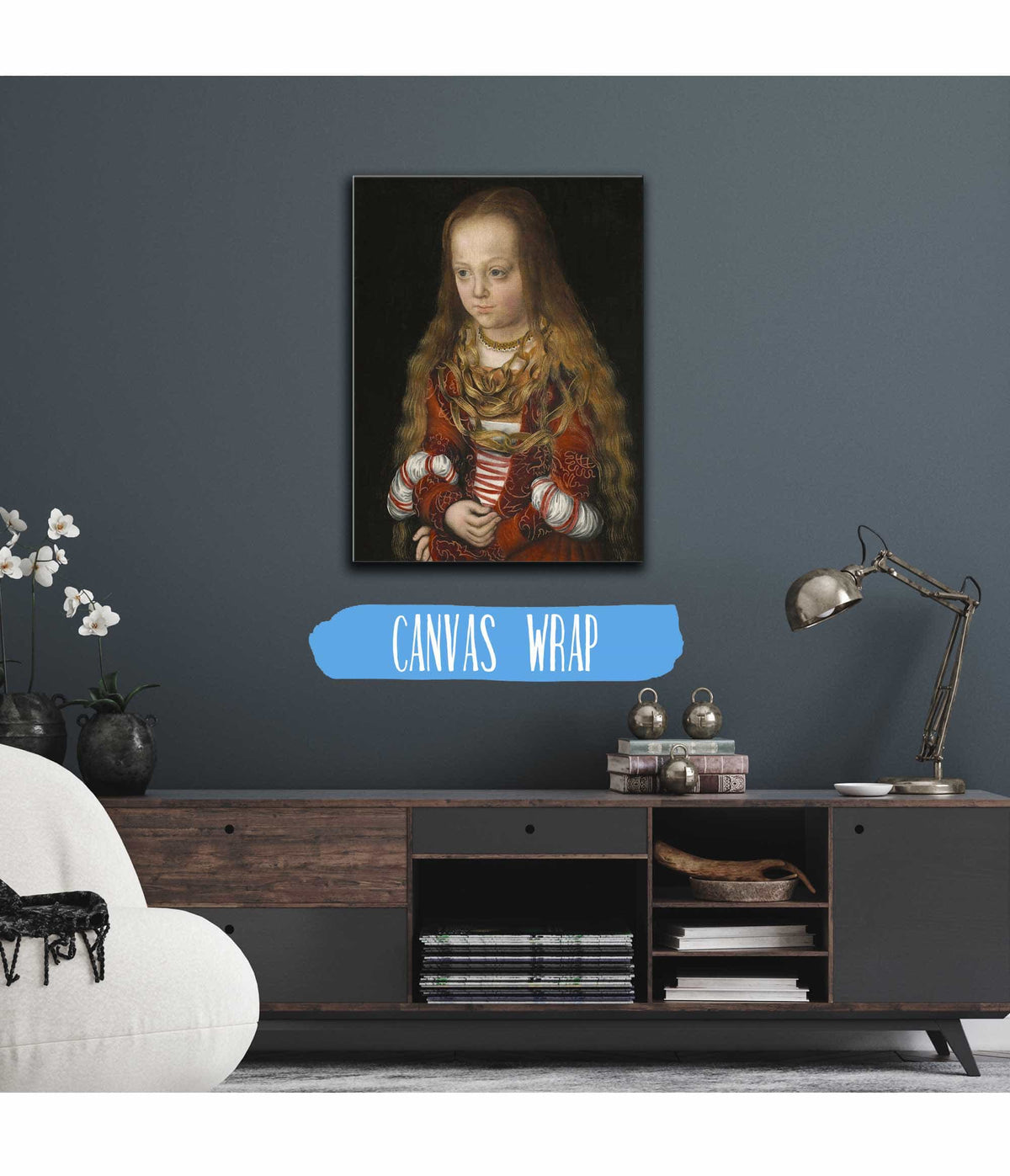 A Princess Of Saxony by Lucas Cranach The Elder