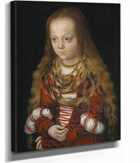 A Princess Of Saxony by Lucas Cranach The Elder