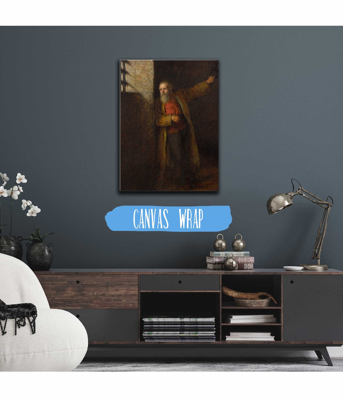 A Prisoner Of The State by Eastman Johnson