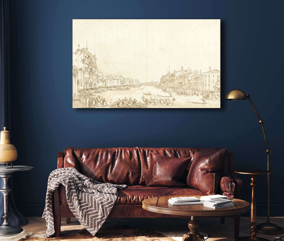 A Regatta On The Grand Canal by Francesco Guardi