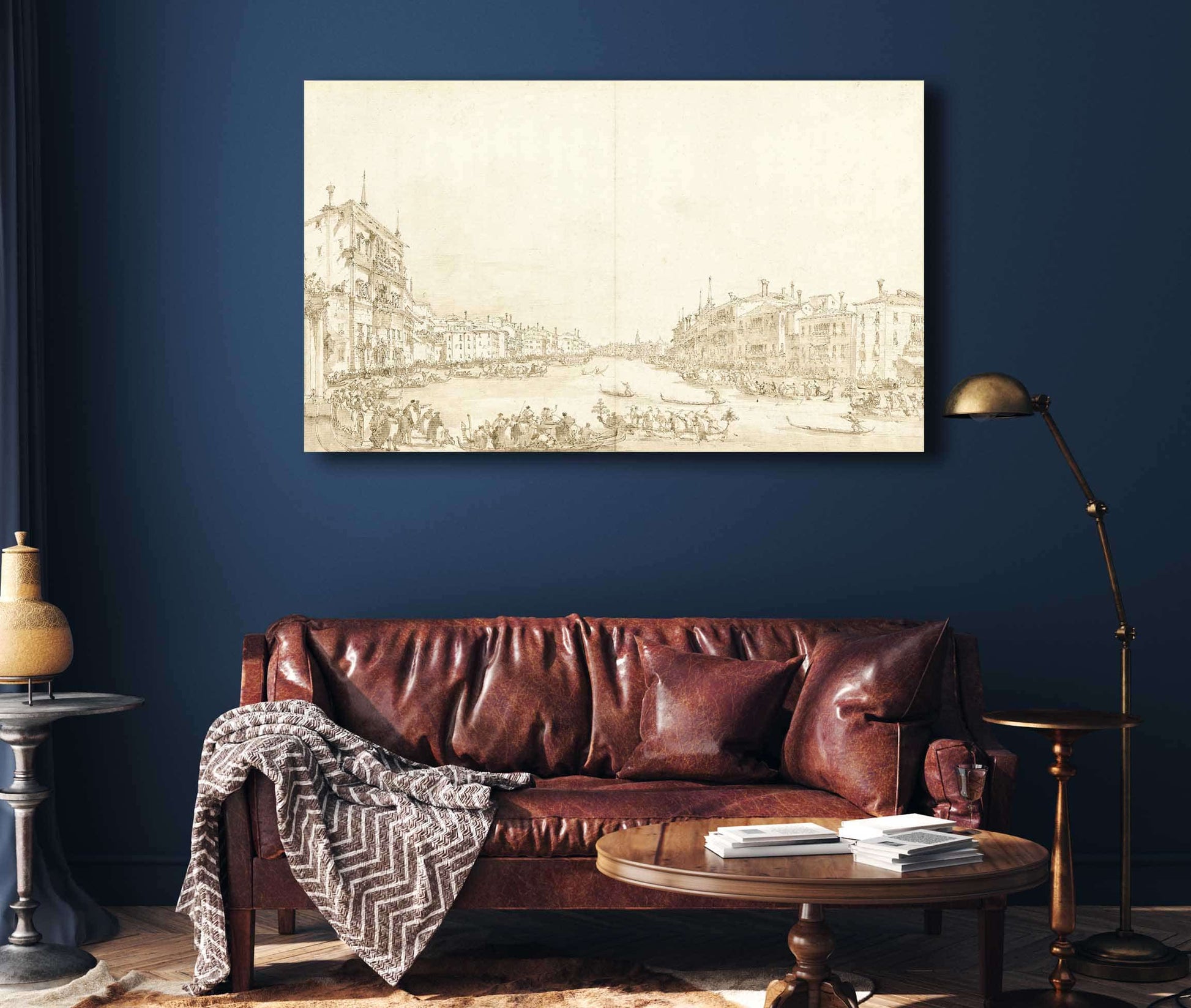 A Regatta On The Grand Canal by Francesco Guardi