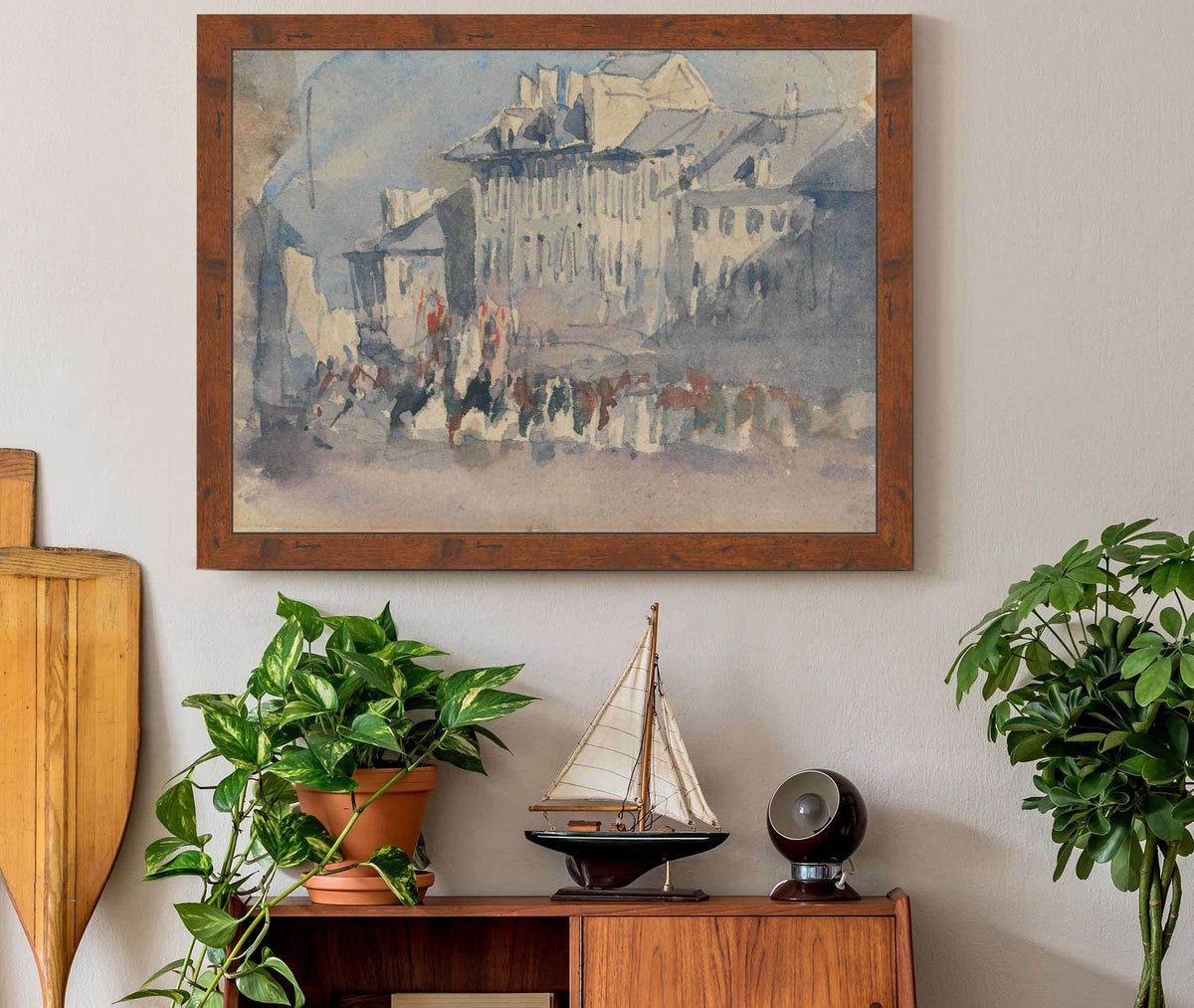 A Religious Procession by David Cox