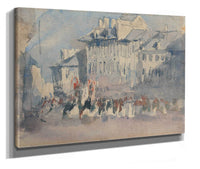 A Religious Procession by David Cox