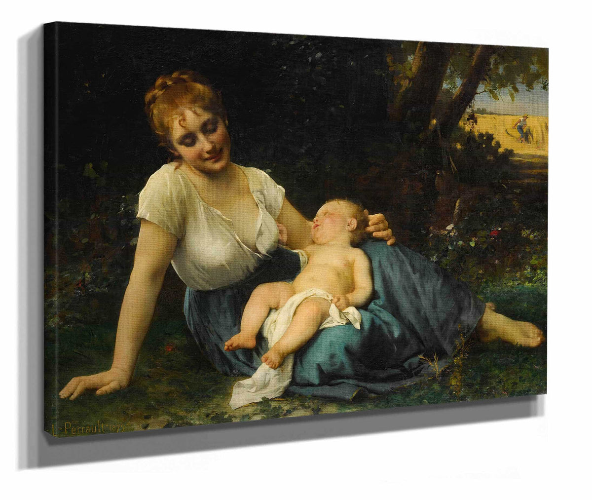 A Rest In The Shade by Leon Jean Basile Perrault