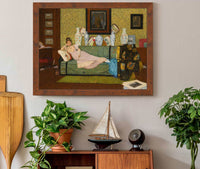 A Reverie In The Artists House by John Atkinson Grimshaw