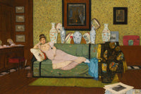 A Reverie In The Artists House by John Atkinson Grimshaw