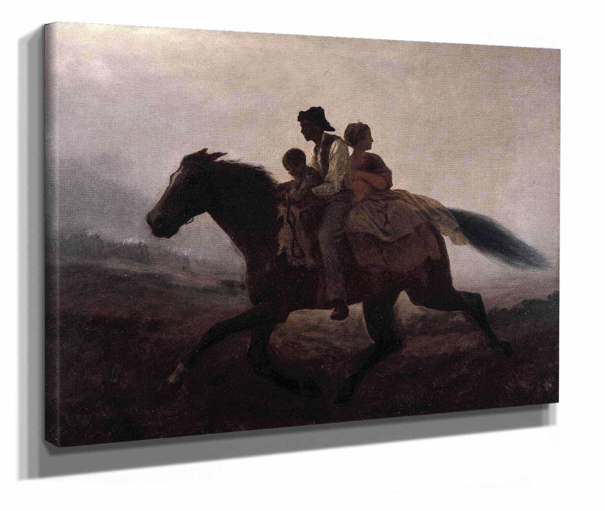 A Ride For Liberty by Eastman Johnson