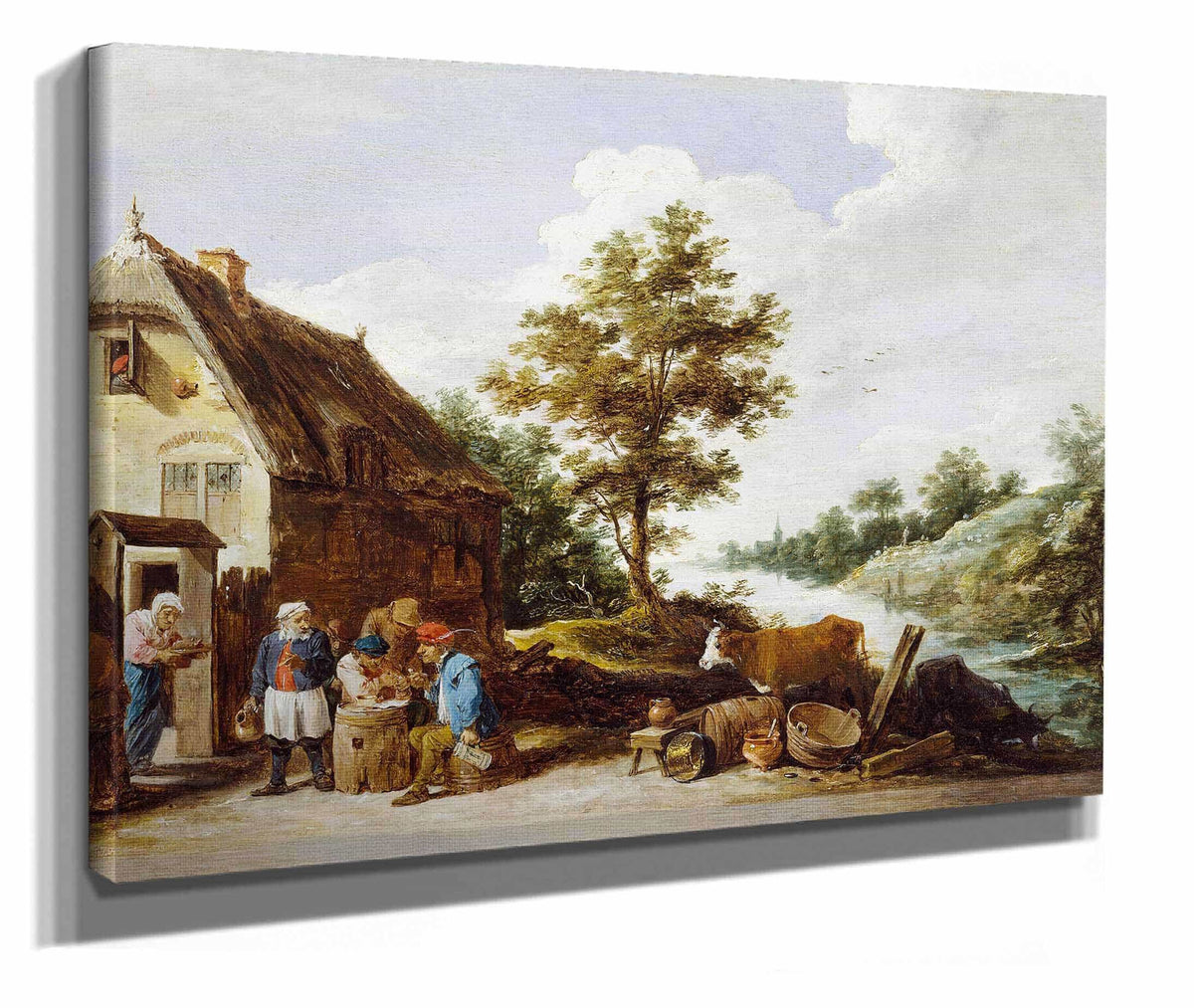 A Riverside Inn by David Teniers The Younger