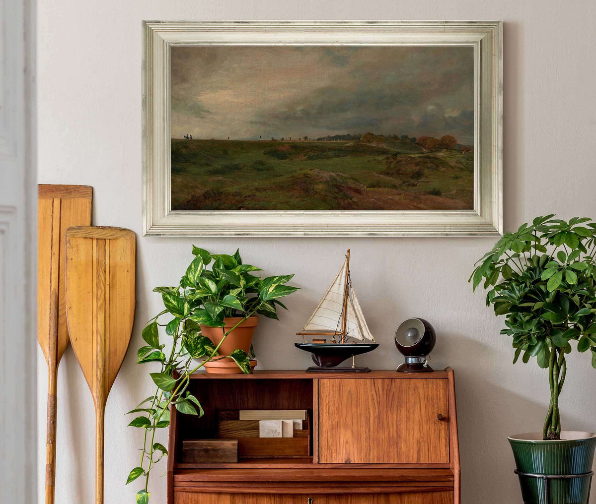 A Road Across Hampstead Heath by John Constable