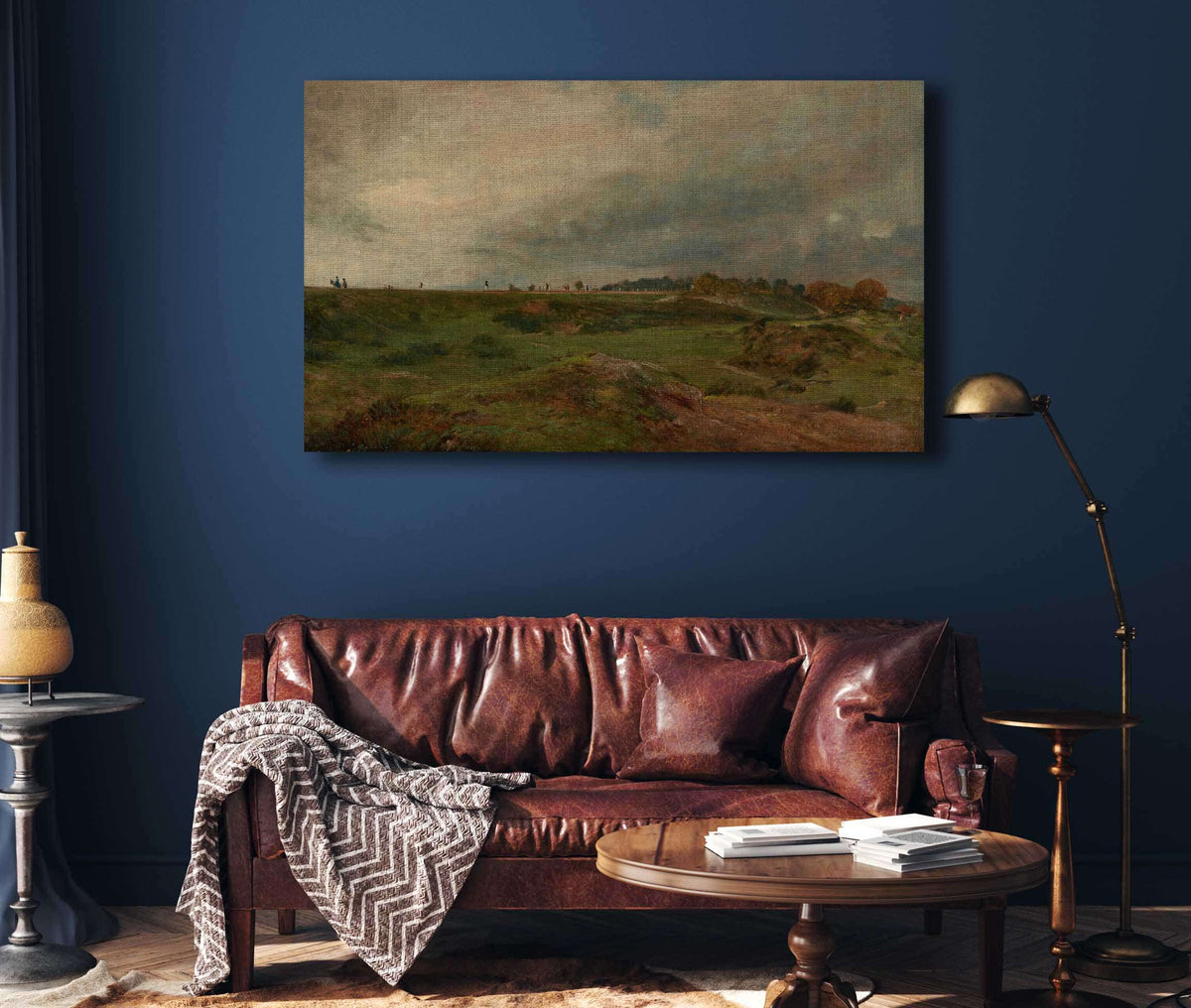 A Road Across Hampstead Heath by John Constable