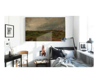 A Road Across Hampstead Heath by John Constable