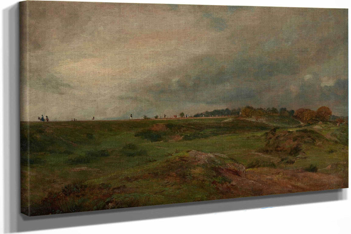 A Road Across Hampstead Heath by John Constable