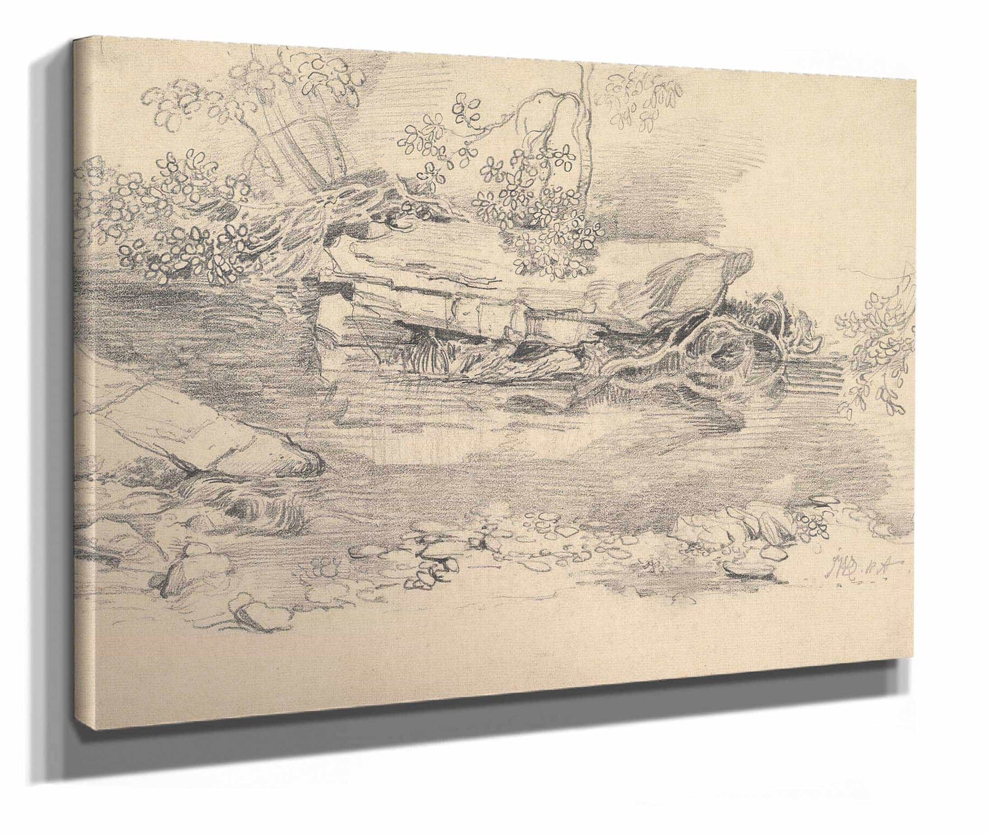 A Rocky Stream by James Ward