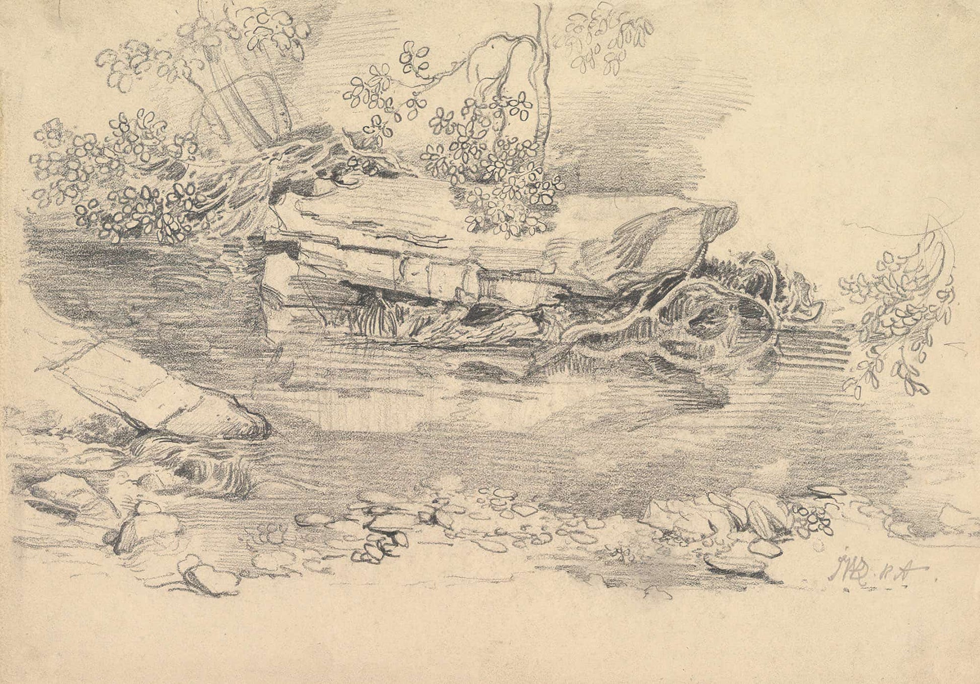 A Rocky Stream by James Ward