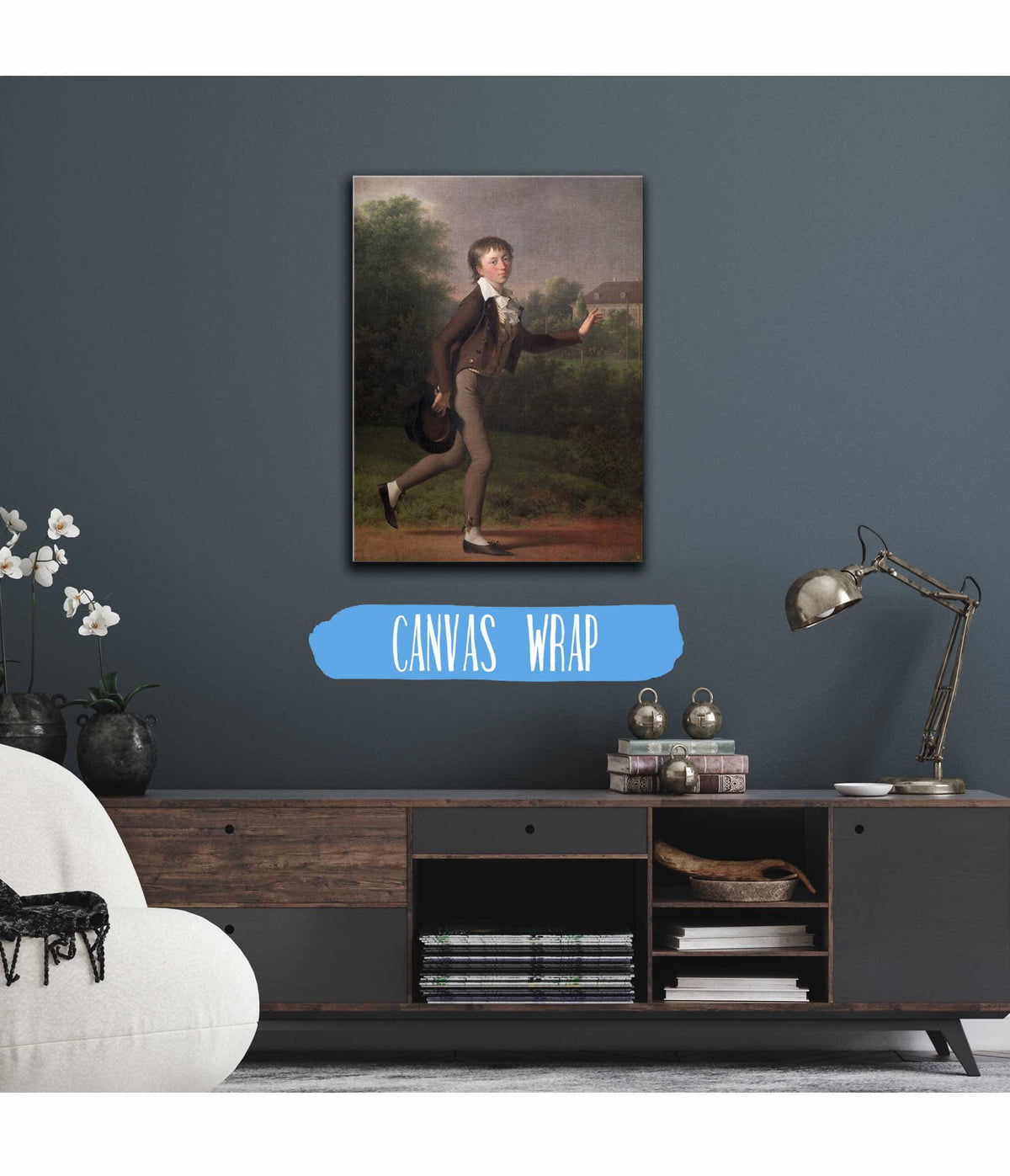 A Running Boy Marcus Holst Von Schmidten by Jens Juel