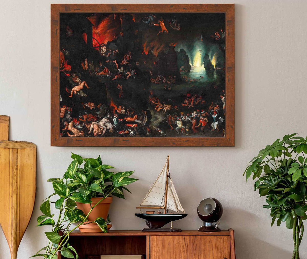 A Scene Of Hell by Jan Brueghel The Elder