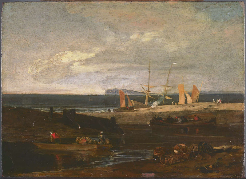 A Scene On The English Coast by Joseph Mallord William Turner