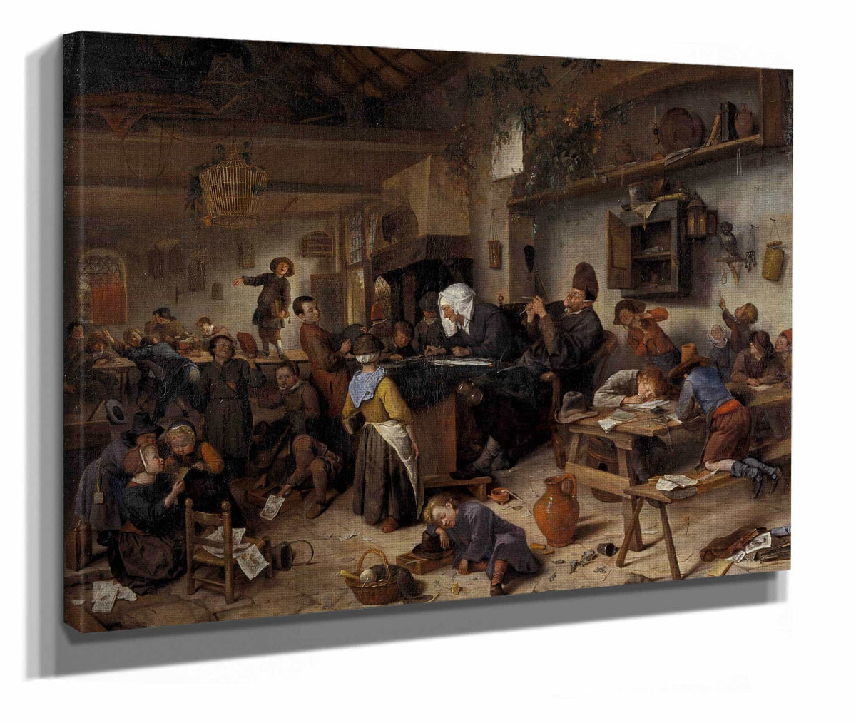 A School For Boys And Girls by Jan Steen