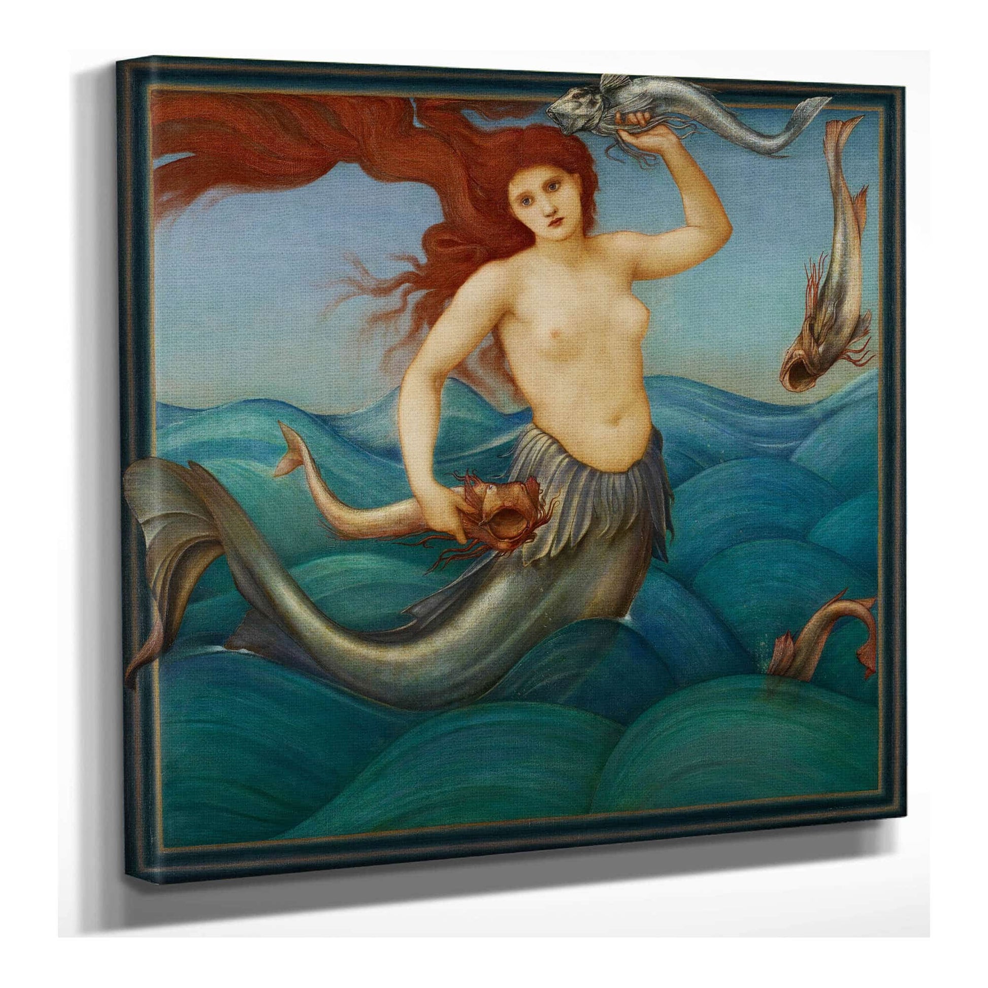 A Sea Nymph by Sir Edward Coley Burne Jones