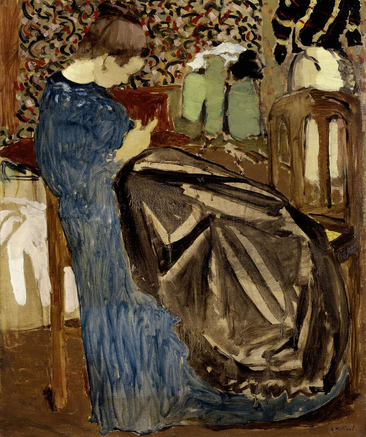 A Seamstress by Edouard Vuillard