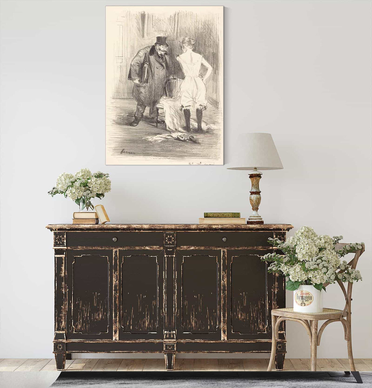 A Seizure by Jean Louis Forain