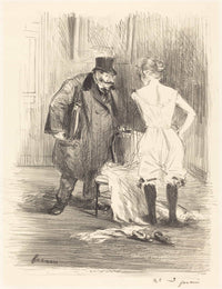 A Seizure by Jean Louis Forain