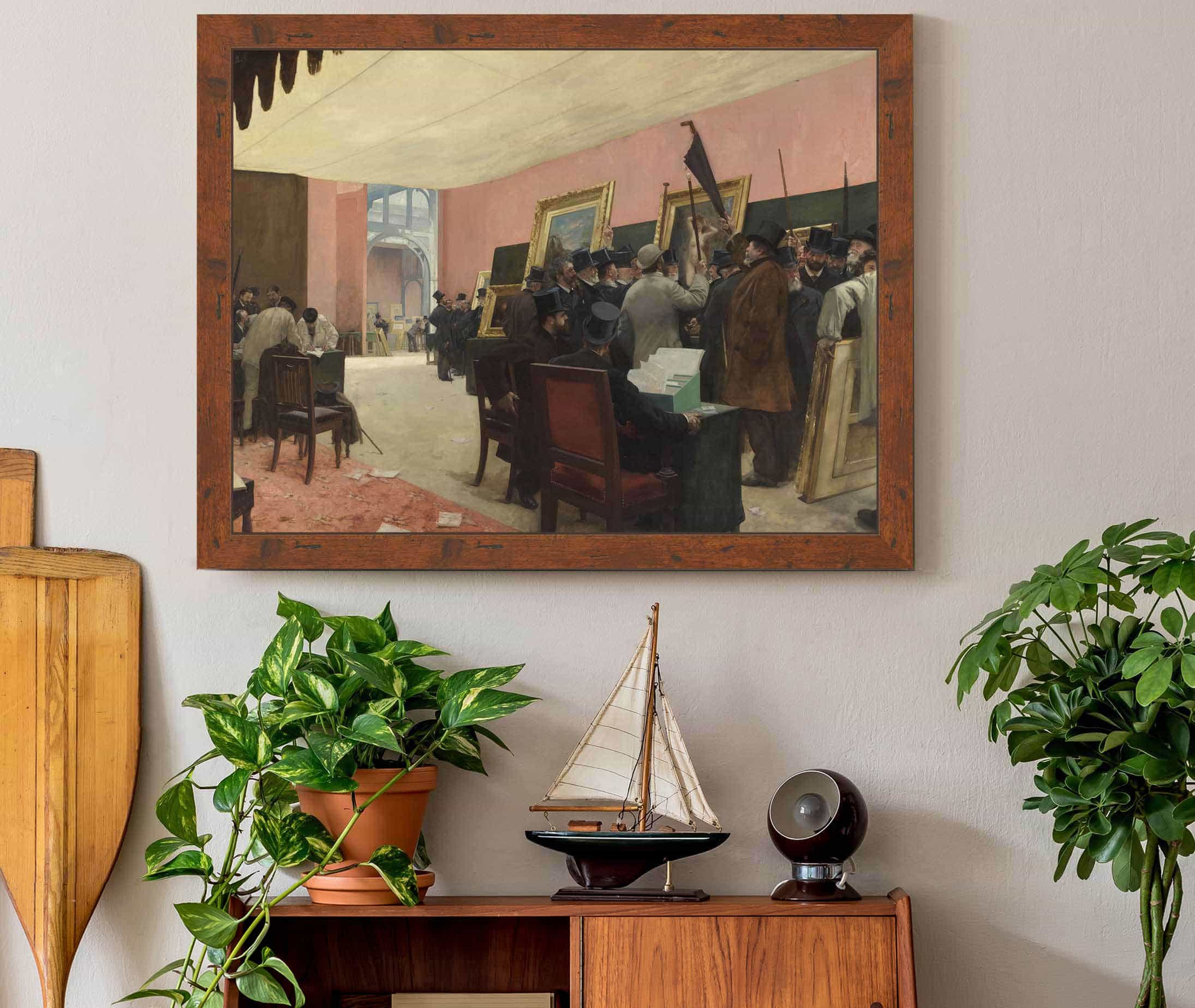 A Session Of The Painting Jury by Henri Gervex