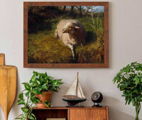 A Sheep At Rest by Rosa Bonheur