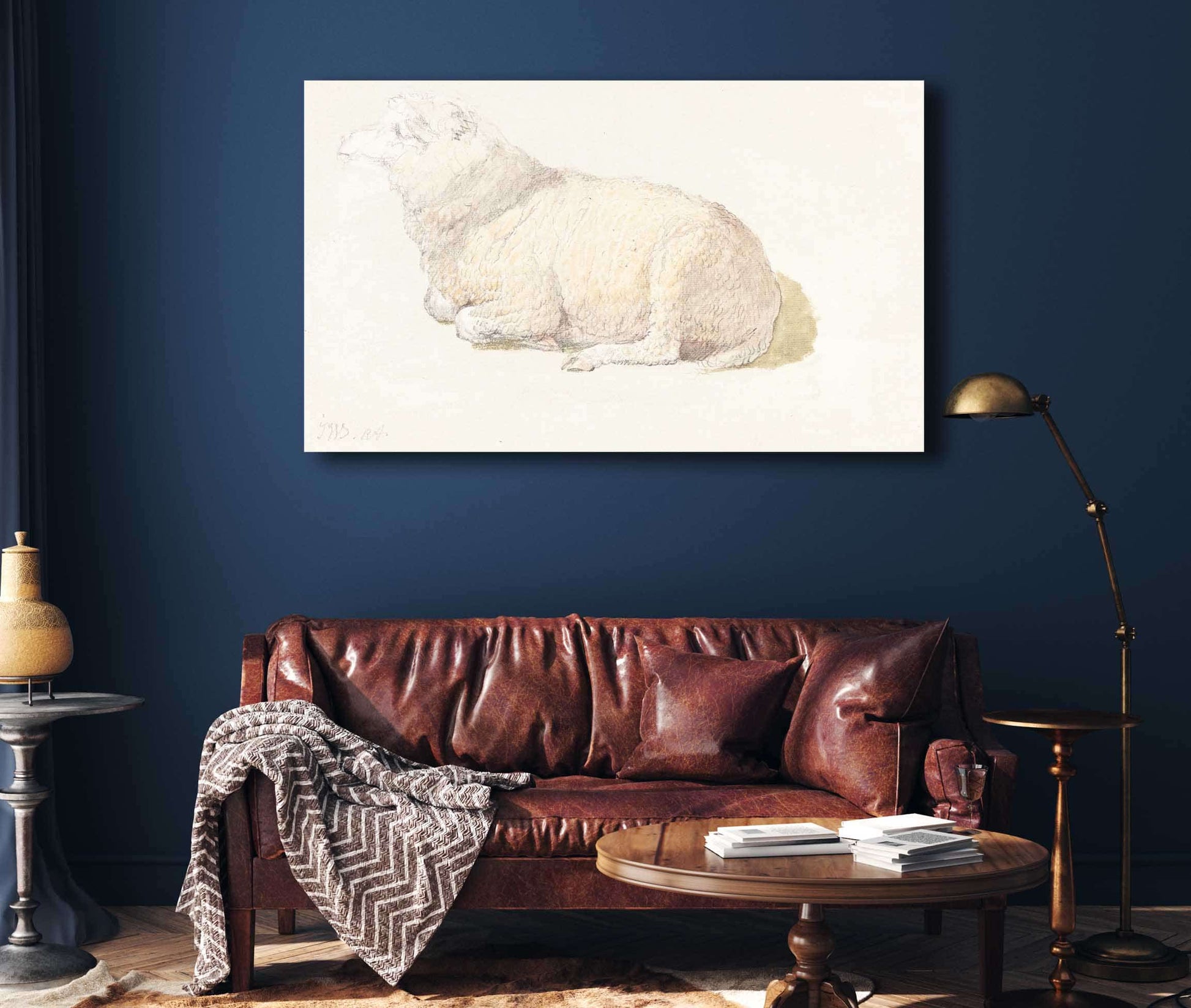 A Sheep Resting by James Ward