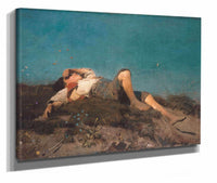 A Shepherd Boy by Franz Von Lenbach